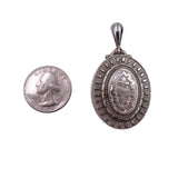 Victorian C. 1880 Silver Locket