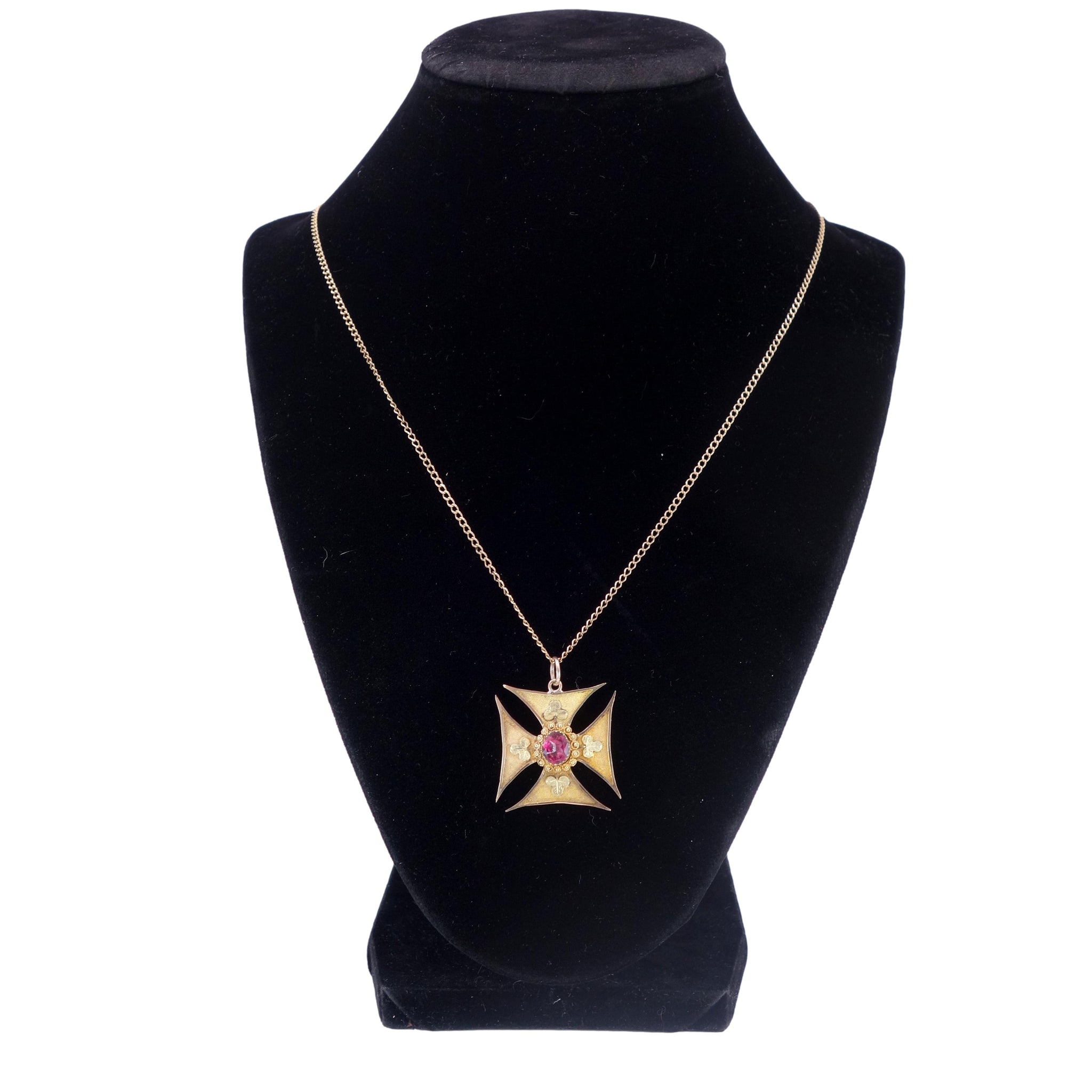 Louis Vuitton Blossom Bb Pendant Necklace 18k Rose Gold With