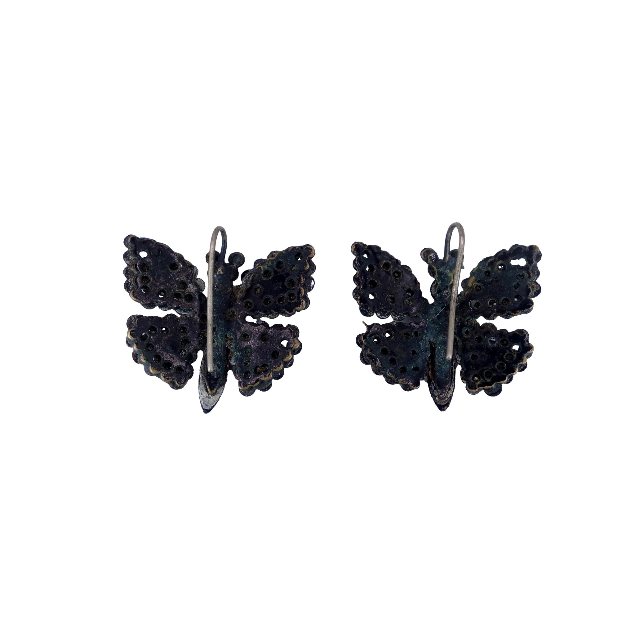 Black butterfly pearl [9-10mm] Y-shaped necklace sliding type